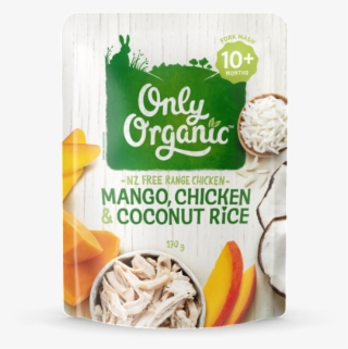 Only Organic Mango, Chicken & Coconut Rice - Baby Food Broccoli And Cheese