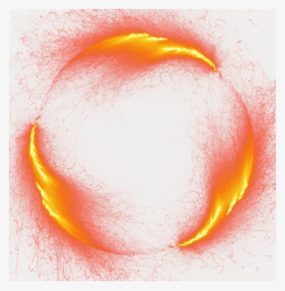 Burst Fire Light Flame Of Border Round - Transparent Background Ring Of Fire Png