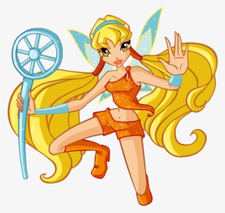 Winx Club Stella First Transformation