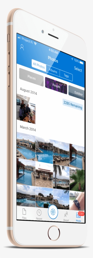 Microsoft Onedrive Photos Organization - Smartphone