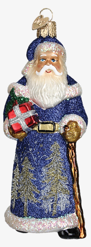 Picture Of Glistening Midnight Santa - Santa Claus