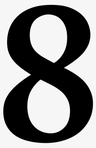 Number 8 Png - Circle