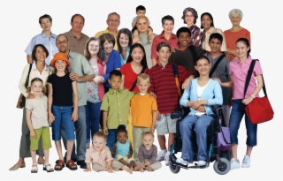 Group Of Everyday People