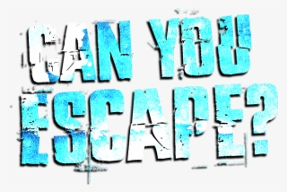 Can You Escape Blue - Calligraphy