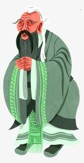 Confucius - Illustration