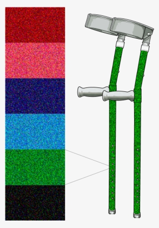 Custom Glitter Crutches ⋆ Buy Personalised Walking - Tool