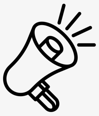 Megaphone Clipart Bull Horn - Bullhorn Svg