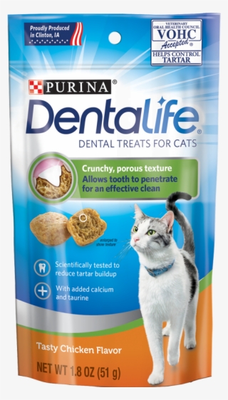 Dentalife Chicken Cat Dental Treats - Purina Dentalife Cat