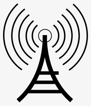 Big Image - Radio Tower Clipart