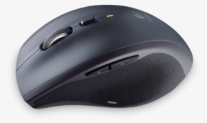 Computer Mouse Png Free Download - Logitech Marathon M705 - Wireless Laser Mouse - Dark