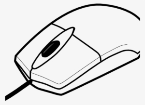 Computer Mouse Clipart - Computer Mouse Black And White