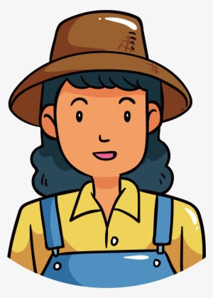 Fresh Worker Girl Labor Day Festival Element - Laborer