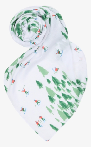 Skier Trails Scarf Scarves Lou Lou Boutiques - Scarf