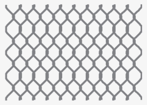 Ornamental Iron Fencing - Transparent Chain Link Texture