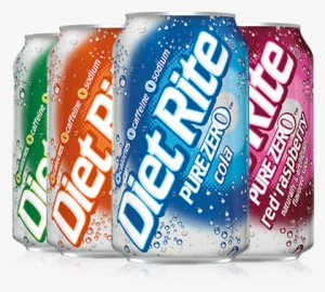 Diet Rite - Diet Rite White Grape, 12 Fl Oz Cans, 12 Pack