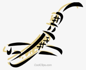 Espada Do Samurai Livre De Direitos Vetores Clip Art - Samurai