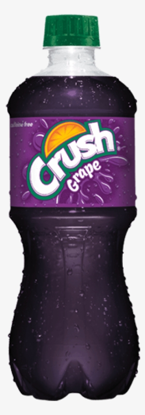 20 Oz Coke Png - Crush Grape Soda - 20 Fl Oz Bottle