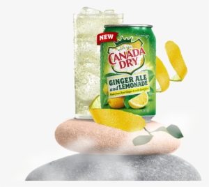 *100% Natural Flavors, Including From Real Ginger, - Ginger Ale With Lemonade Canada Dry