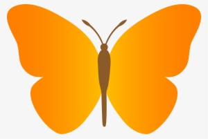 Images Of Butterfly Clipart Clipartfest 2 Clipartbarn - Orange Butterfly Clip Art