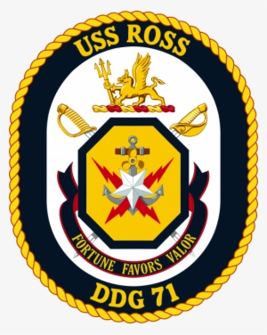 Uss Ross Crest - Uss Ross Ddg 71