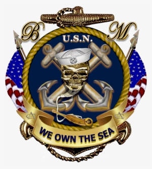 Navy Decor Us Navy Quotes, Navy Military, Military - Navy Boatswain's Mate Logo