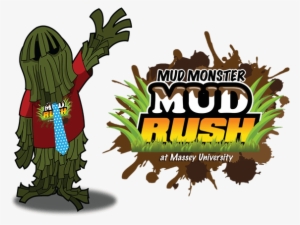 5km Through The Fields Of Massey University Encountering - Mud Logo Design