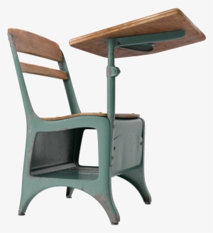Antique School Desk Png Image - Desk