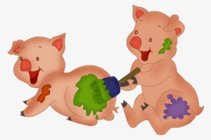 Cute Cartoon Pigs - Cute Farm Animals Cartoon