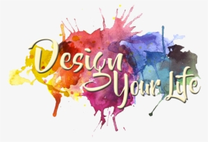 Design Your Life Accountability Upgrade 4 Additional - Watercolor Splatter Art