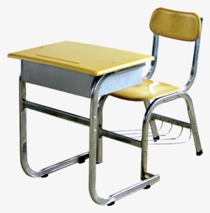 Desk& Chair - School Desk And Chiars Of Class Room