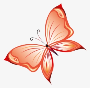 Red Butterfly Png