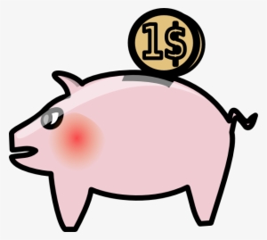 Cute Piggy Bank Clipart Panda Free Images Clipart - Piggy Bank