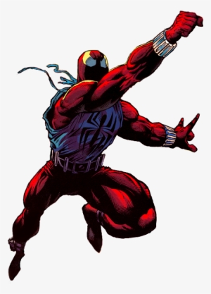 Beno4 - Ben Reilly Spider Man Scarlet Spider Png