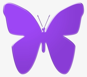 Purple Butterfly Clipart - Violet Butterfly Clip Art