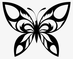 Butterfly Clipart - Silhouettes Butterfly