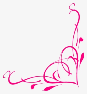 Corner Heart Swirl Clip Art At Clker - Heart Swirl Png