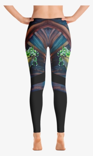 Flower Urn Watercolor Leggings