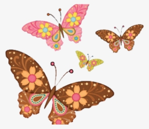 Deviantart Logo Clipart Butterfly Png - Imágenes De Mariposa Vintage