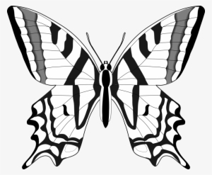 Butterfly Clipart - Clipart Butterfly Images Black And White
