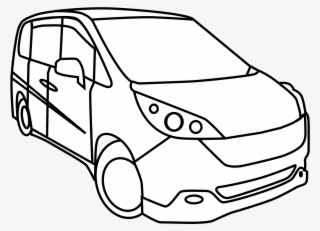 Free Vector Honda Step Wagon Clip Art - Gambar Mobil Di Buku Gambar