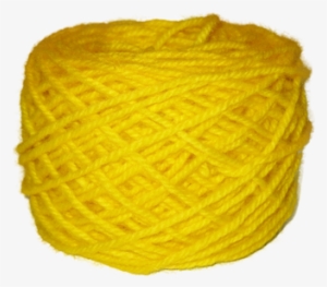 Sunny Yellow Hand Dyed Rug Yarn - Thread