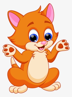 Clipart Cat Yarn - Cute Cat Cartoon Characters