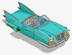 Simpson's Hover Car Menu - Simpsons Tapped Out Vehicles