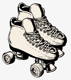 Image Freeuse Library Skating Drawing At Getdrawings - Roller Skates Clip Art