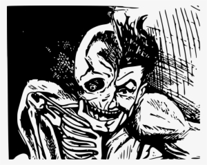 Cartoon Skull Drawing Bone Human Skeleton - Skull Man Cartoon