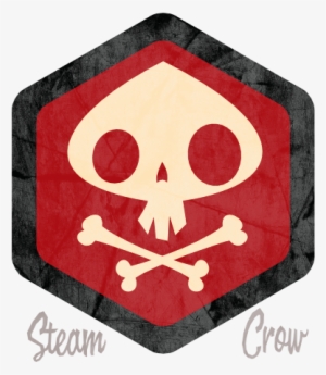 Skull N Bones Spirit Badge - Pie