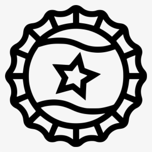 Bottle Cap - - Hula Hoop Clipart Black And White