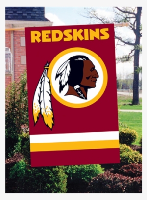 Washington Redskins Applique Banner Flag - Washington Redskins