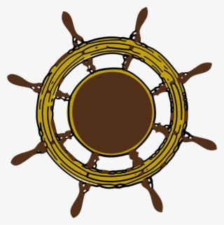 Original Png Clip Art File Ship Steering Wheel Svg