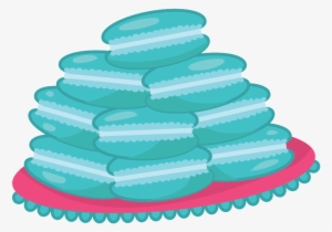 Hand Drawn Macaron Cartoon Transparent - Dessert